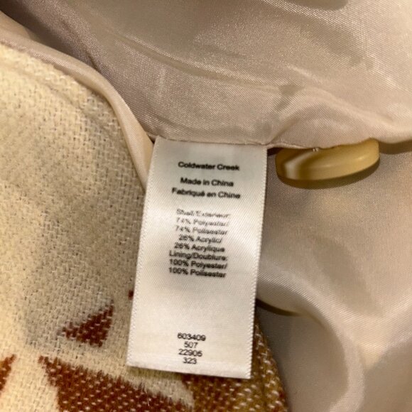 Coldwater Creek Mesa Trail Jacket size XL NWOT - Picture 6 of 8